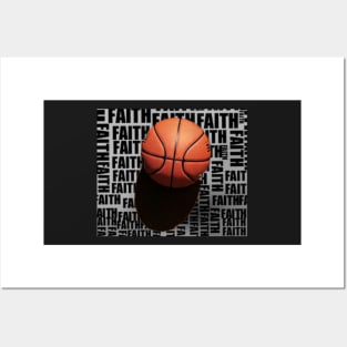 Basketball faith Posters and Art